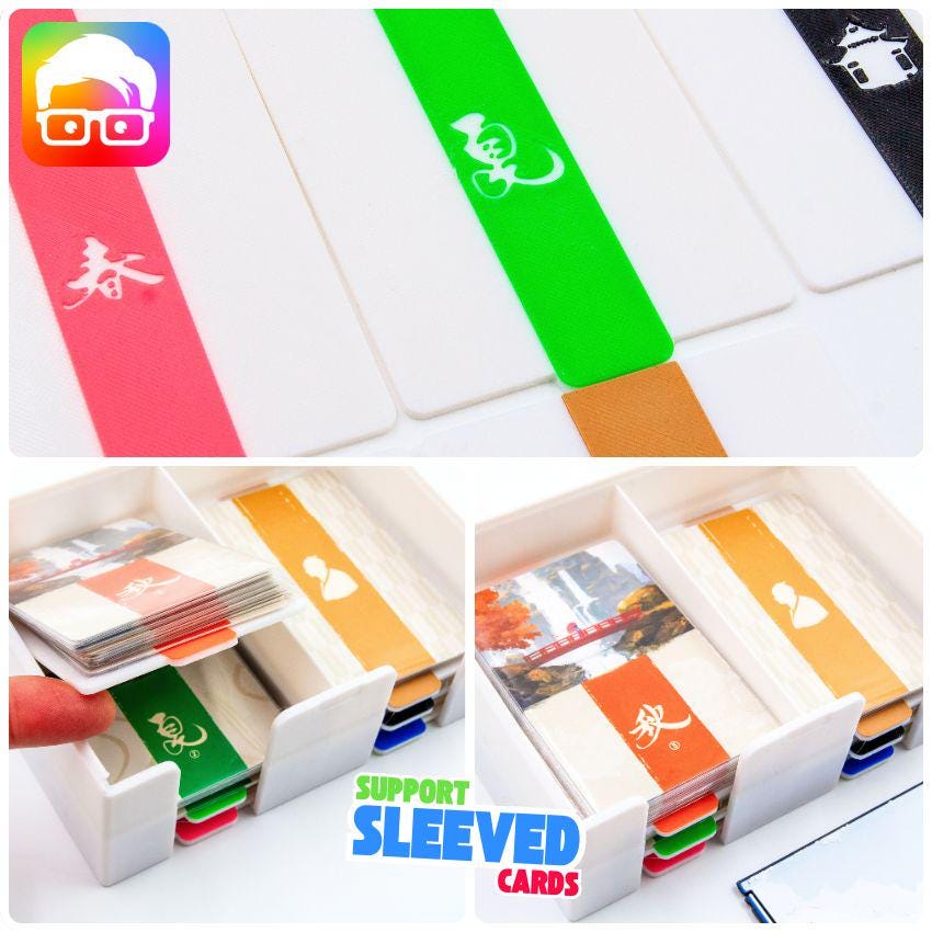 Iki tabletop organiser with fitted storage trays