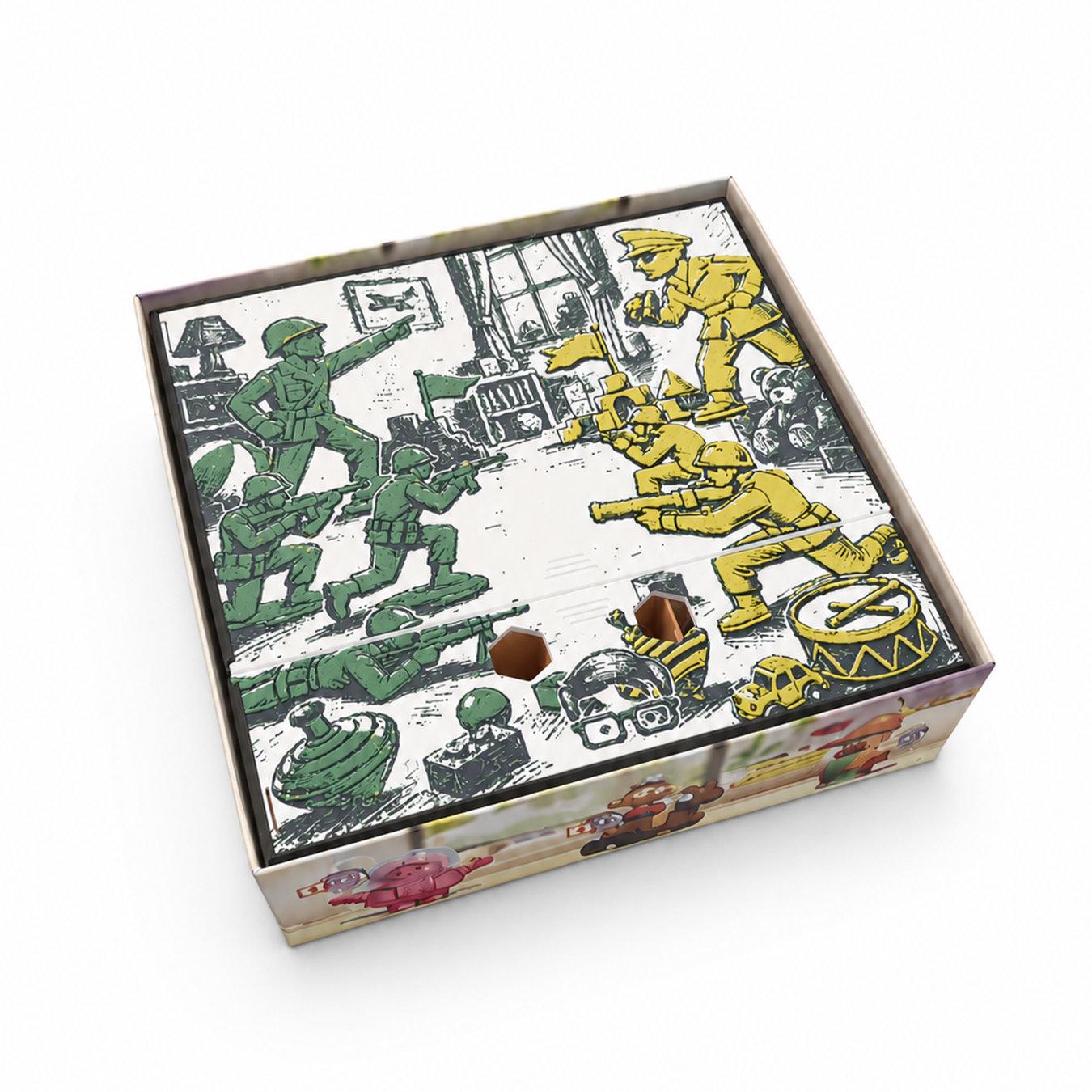 Little Soldiers Organiser 3D-printed board game organiser