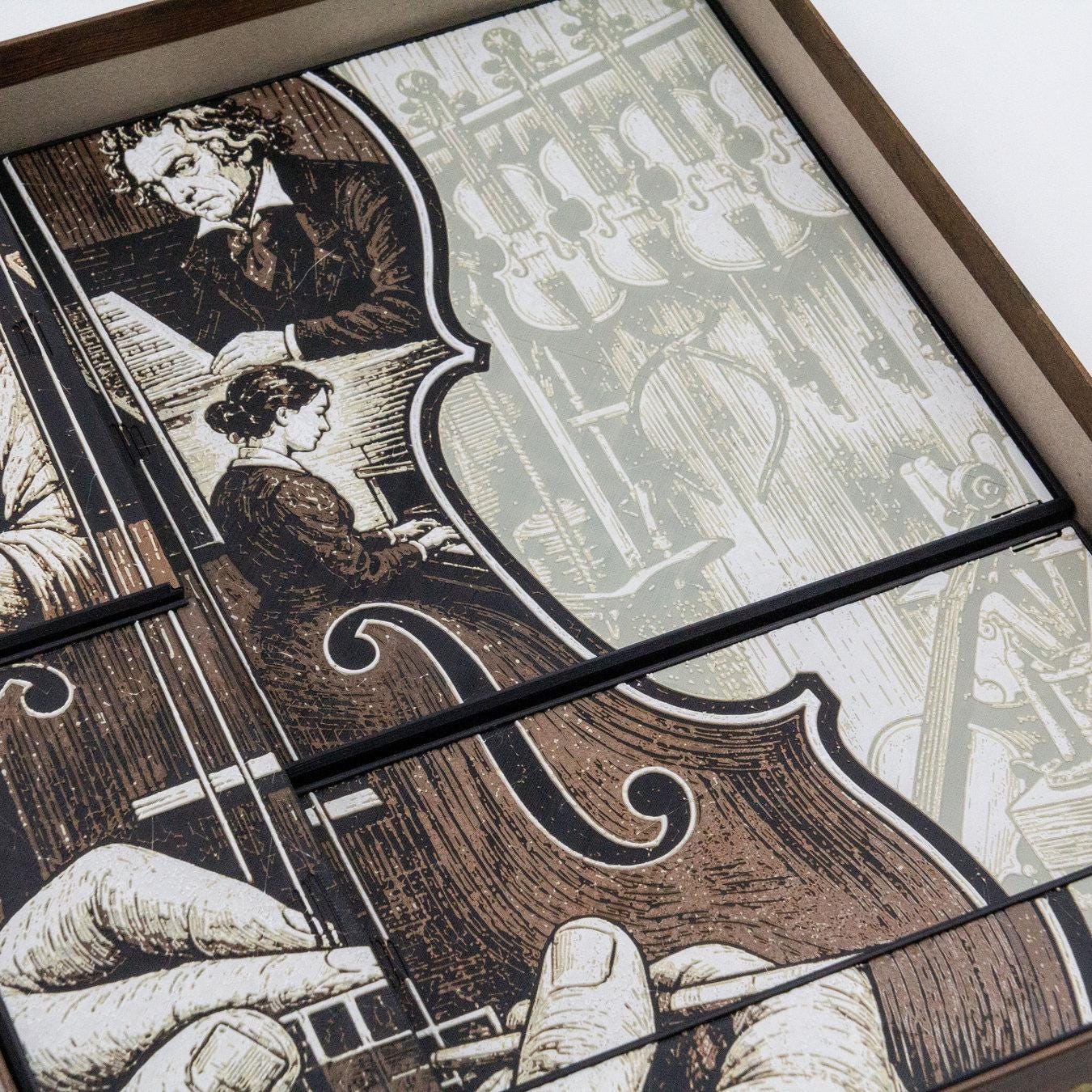 Luthier board game organiser product photo 4