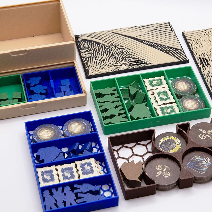 Darwin’s Journey board game organiser product photo 4