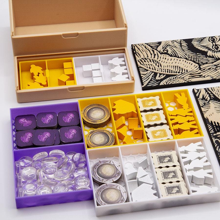 Darwin’s Journey board game organiser product photo 5