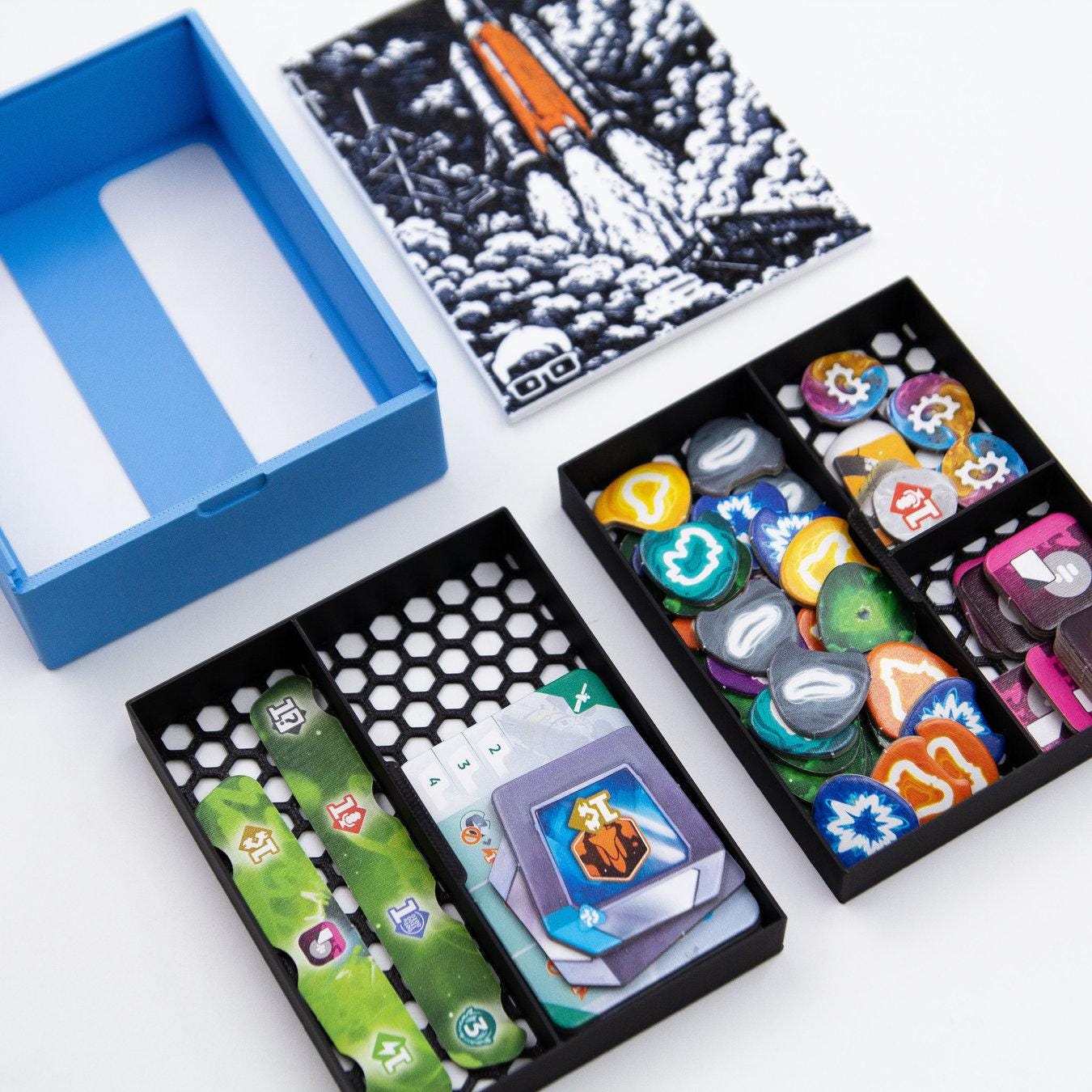 SETI: Space Agencies board game organiser product photo 6