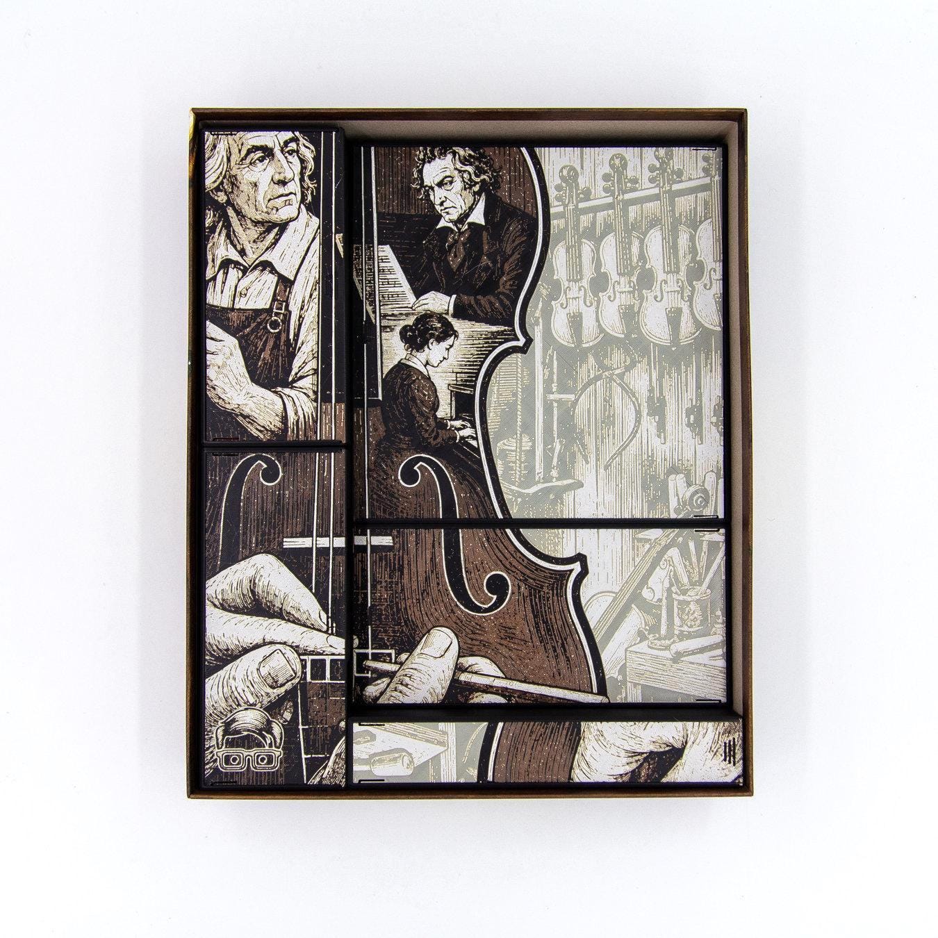 Luthier board game organiser product photo 2